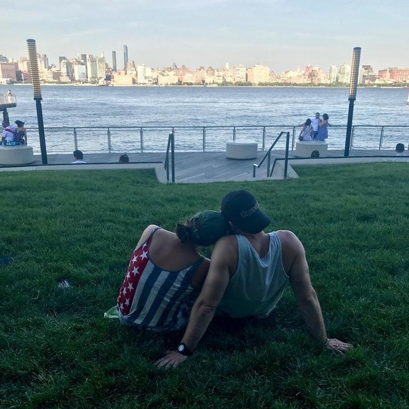 The comfort of knowing you always have a shoulder to lean on
Pier C Park - Hoboken, NJ