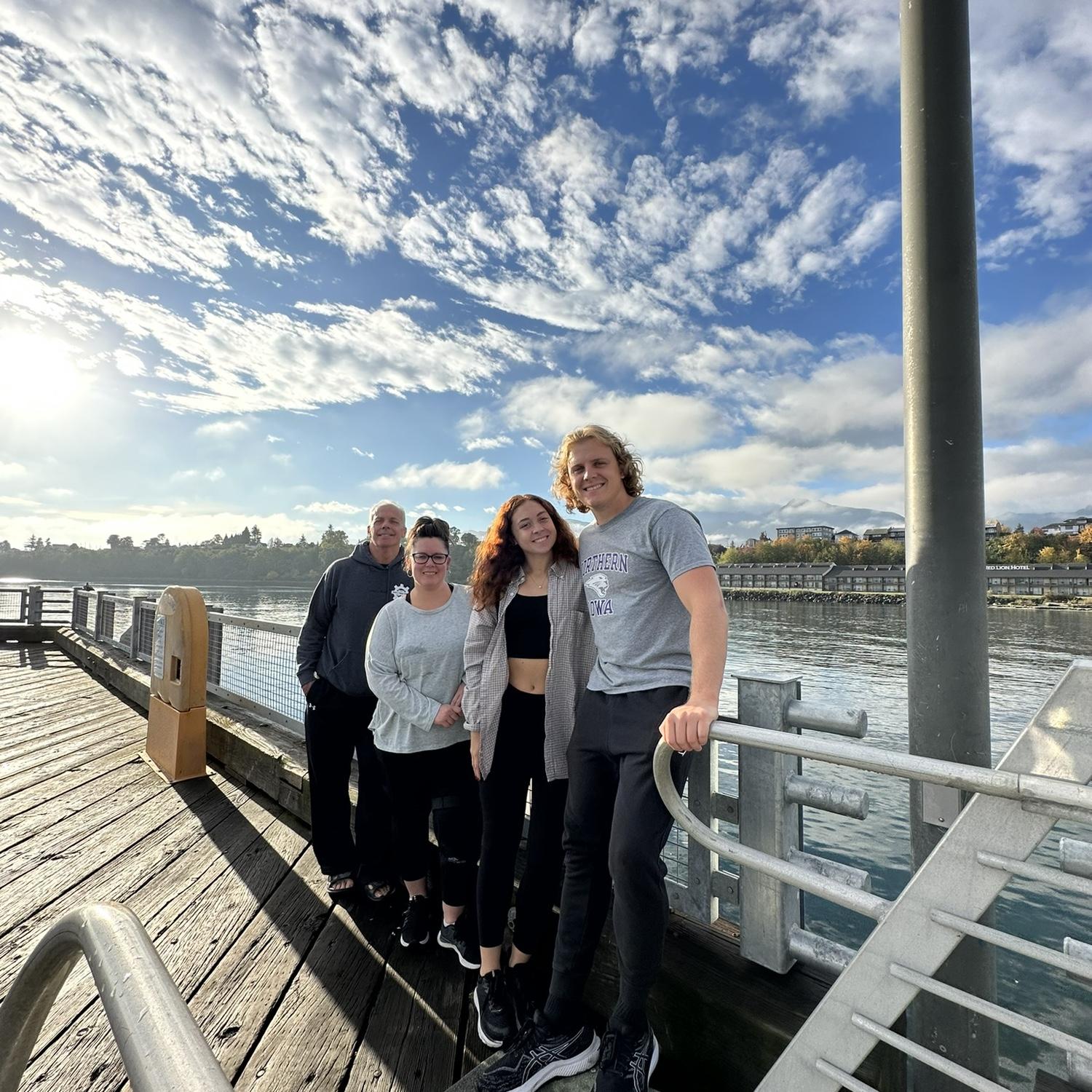 Taken on a pier from our trip to Washington!