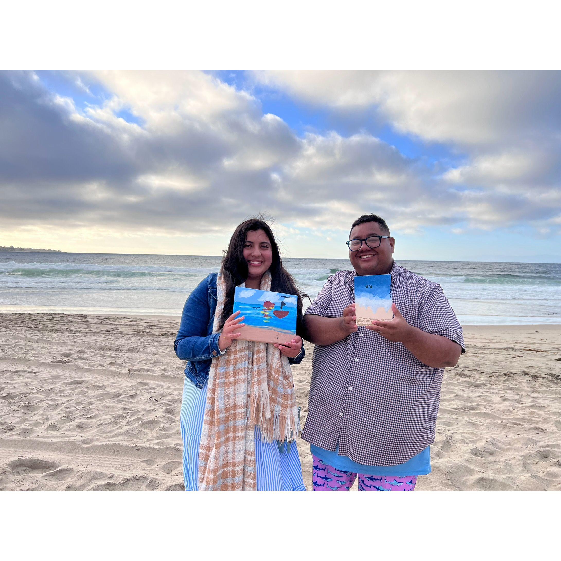 We first became a couple