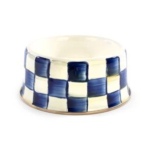 Royal Check Medium Pet Dish