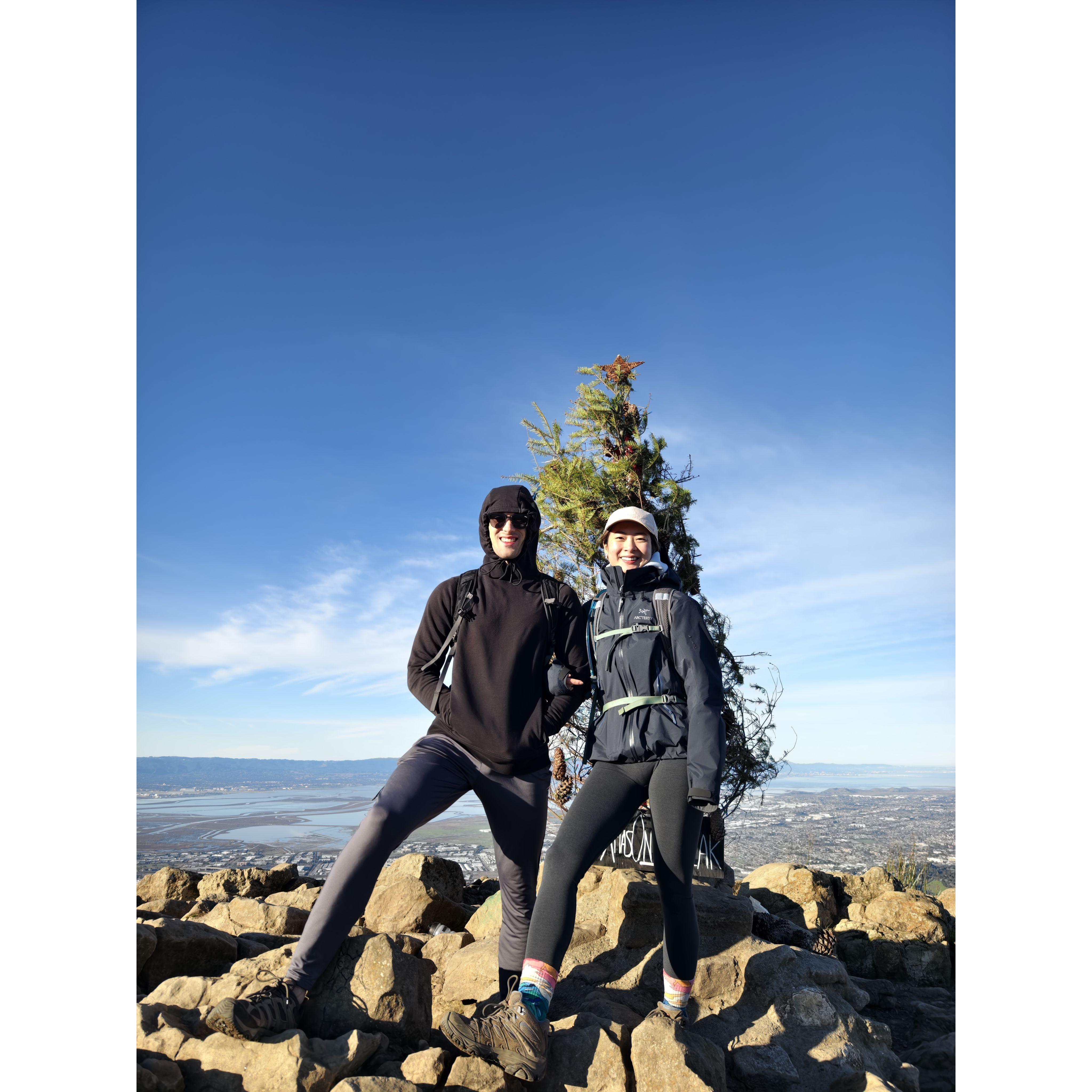 Top of the peak, top of the world