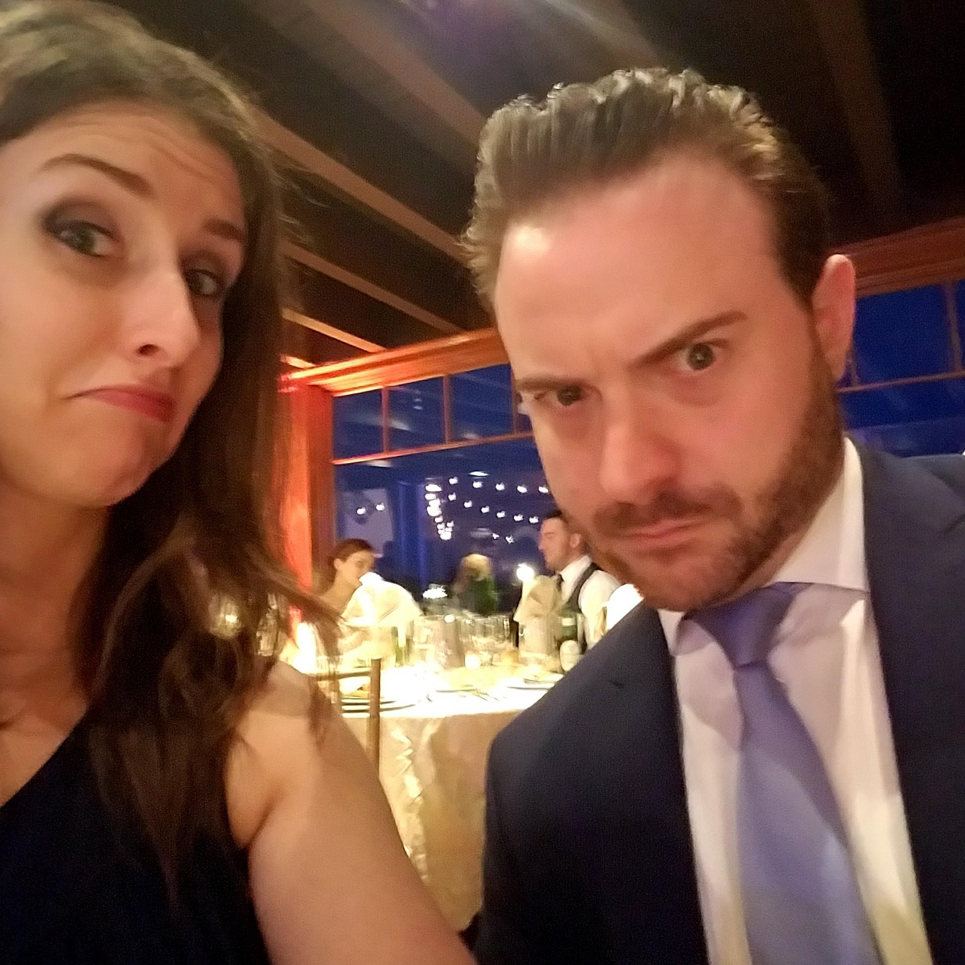 Our first wedding