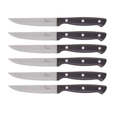 Our Table™ 6-Piece Triple Rivet Steak Knife Set
