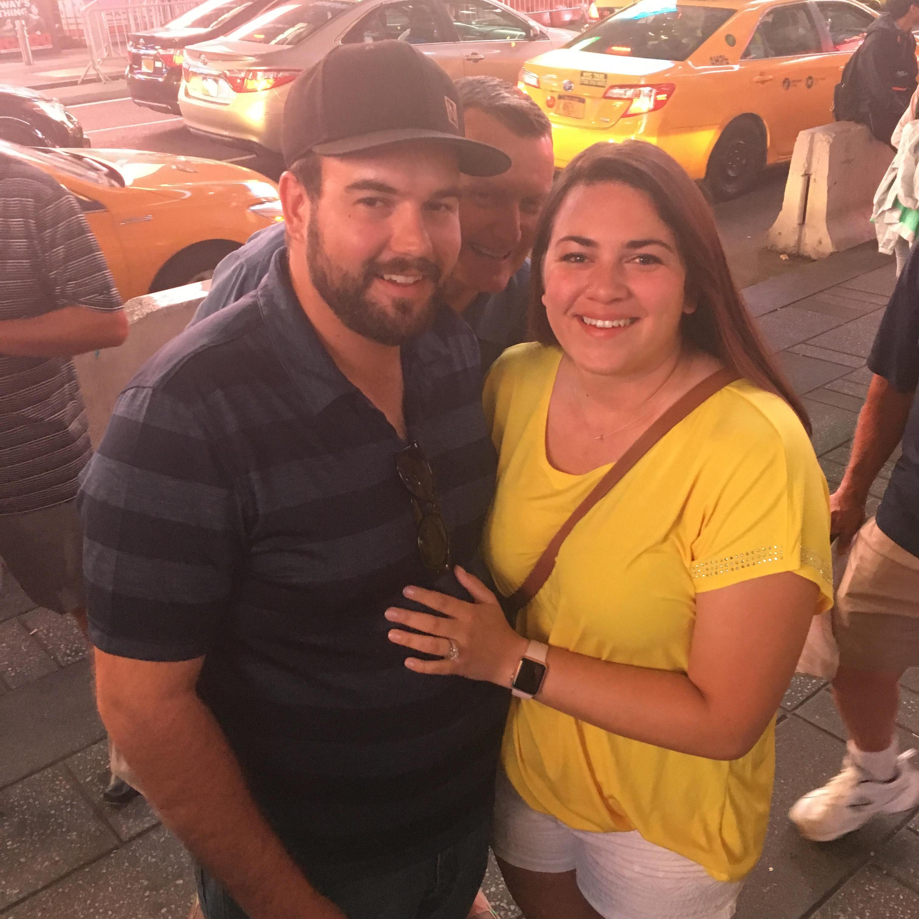 After I said "yes!"