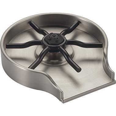 Delta Faucet Glass Rinser for Kitchen Sinks, SpotShield Stainless GR150-SP