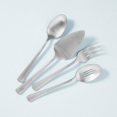 20pc Ashby Flatware Set Silver - Threshold™