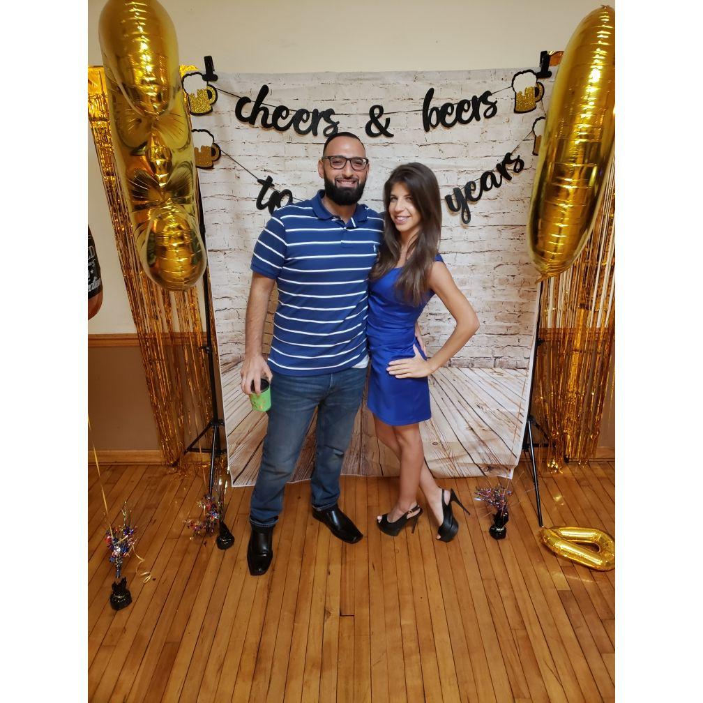 Celebrating a friends birthday!