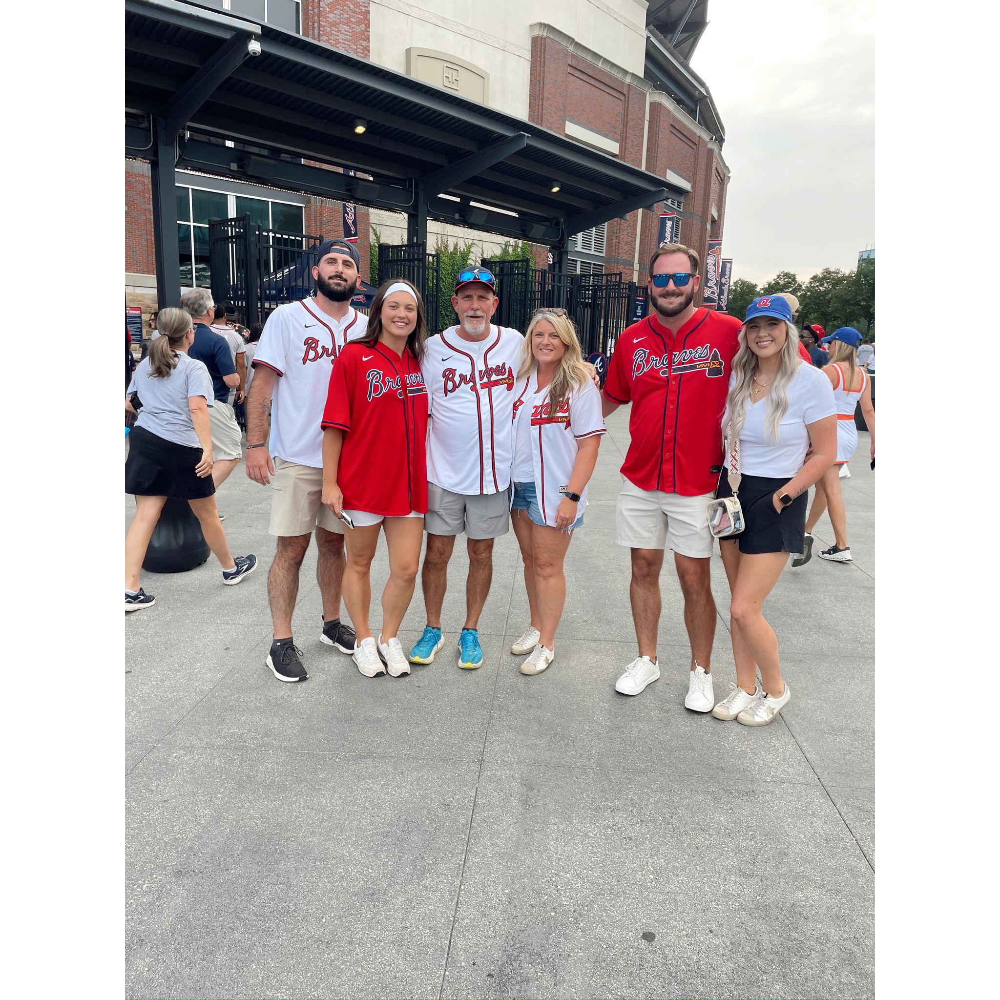 Taylor Family Baseball Night