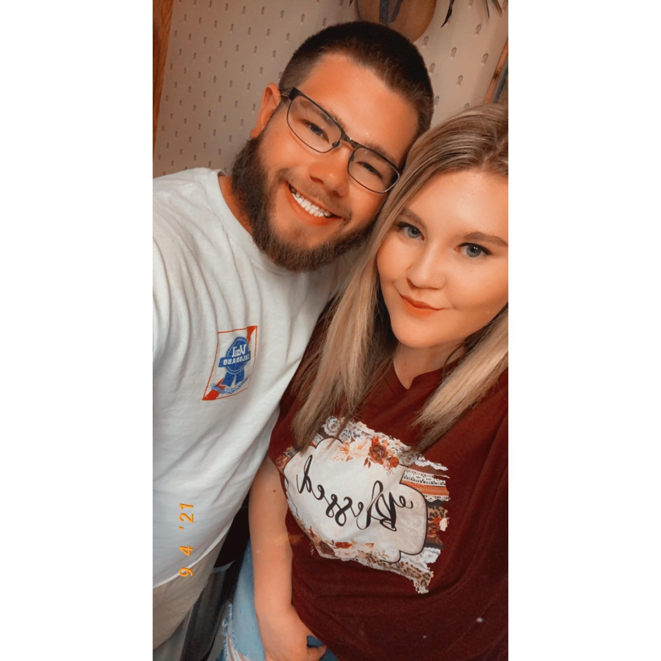 Taking a break from being cornhole champs ;)
