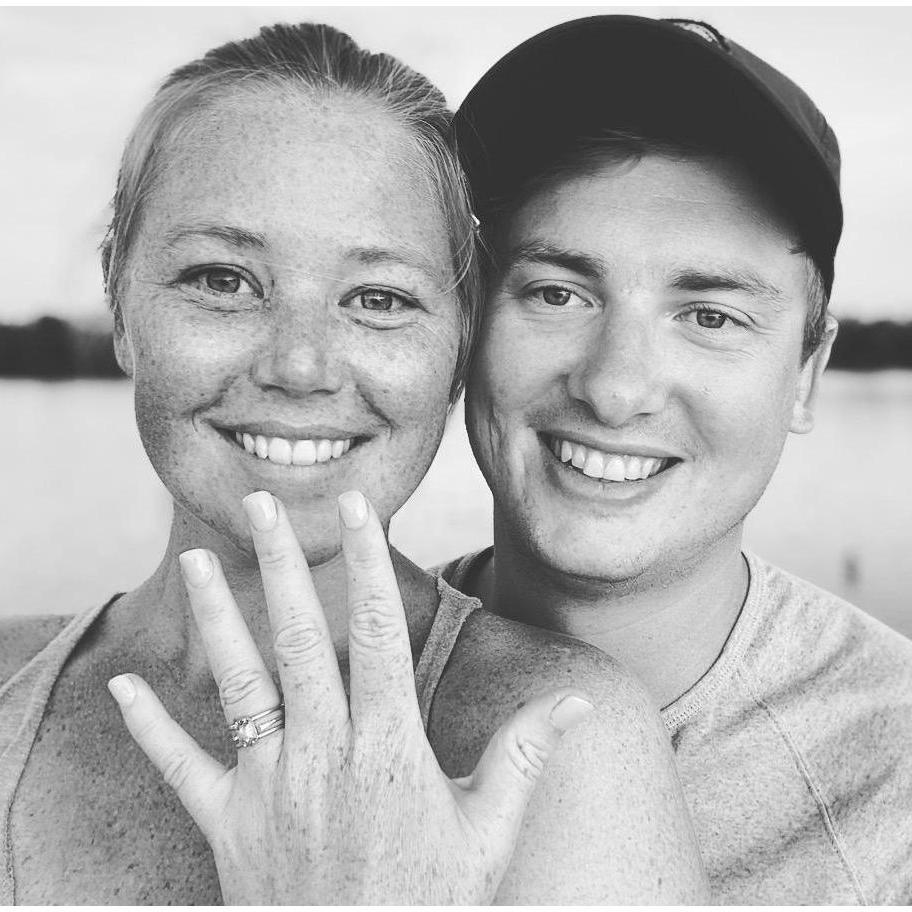 Conner popped the question in May on the cutest little houseboat in the bay. It was the perfect night with an incredible sunset. We can't wait to celebrate with you so soon!