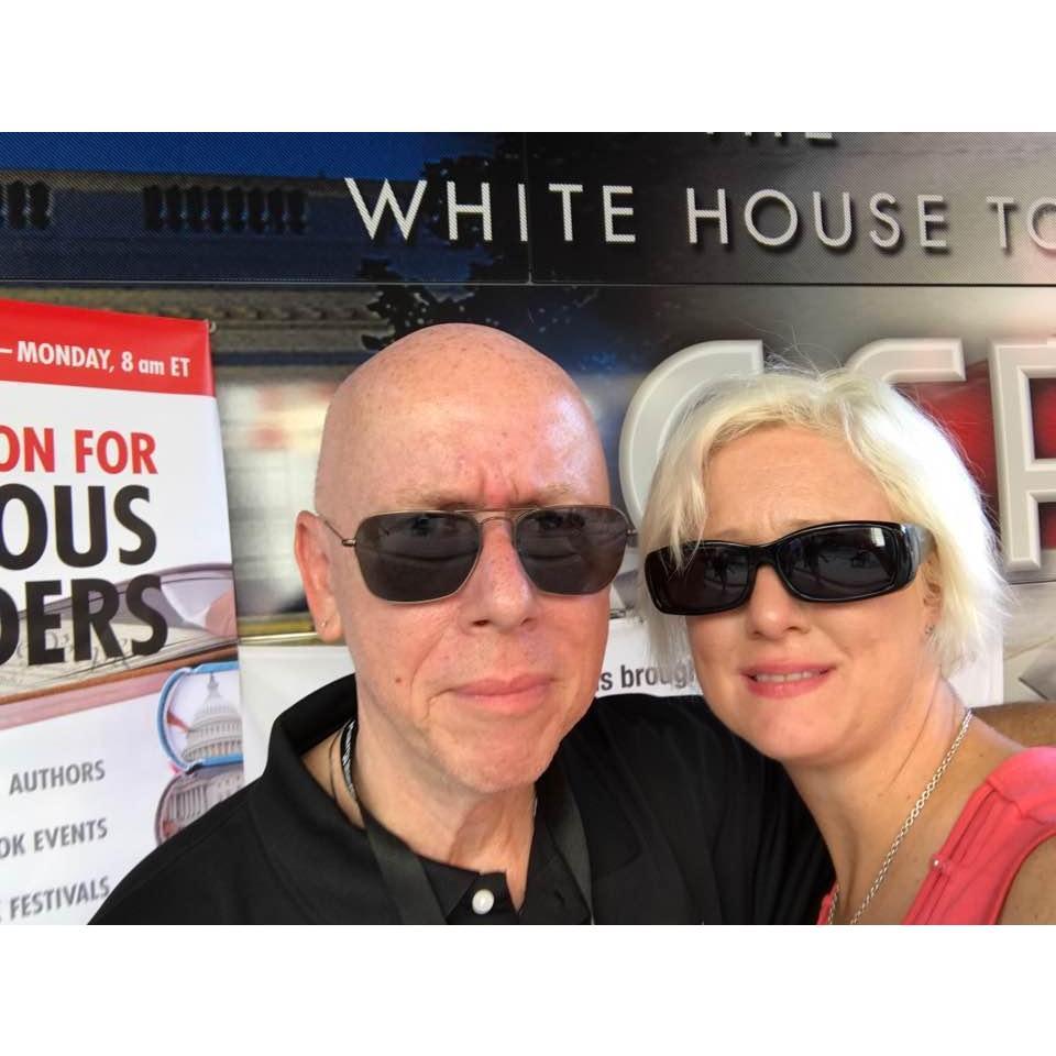 We look like rock stars- C-Span Bus tour in Miami- November, 2016