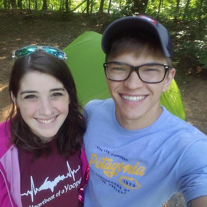 First camping trip Asheville, NC 2018