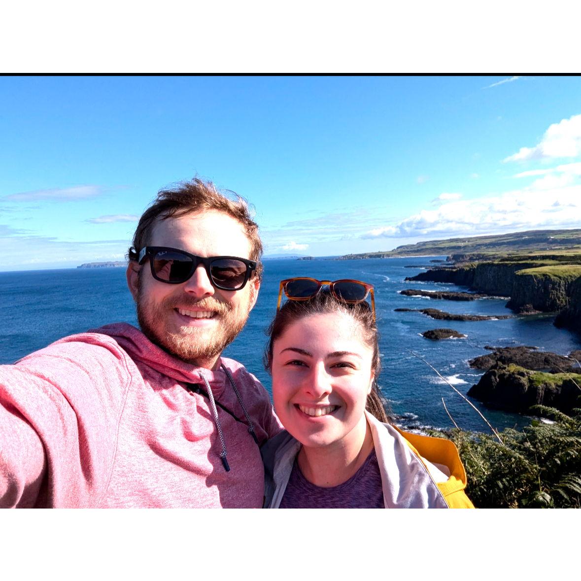 Hiking in Northern Ireland. 2024.