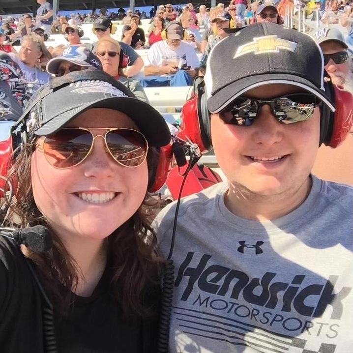 October 2016: My first NASCAR experience at Charlotte Motor Speedway! I didn't realize how big of a NASCAR fan Chris was until race season started! I quickly learned to love the sport with him!