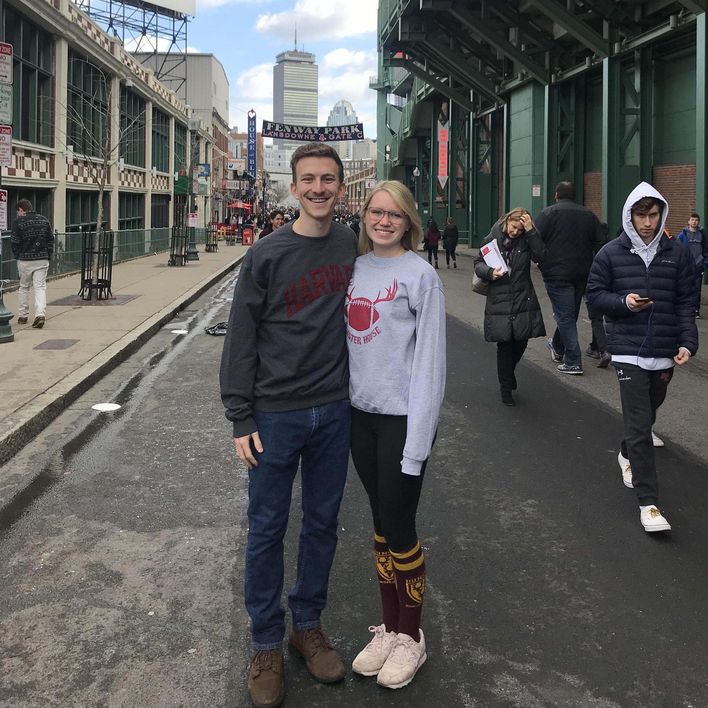 Harvard Yale 2018 - at Fenway!
