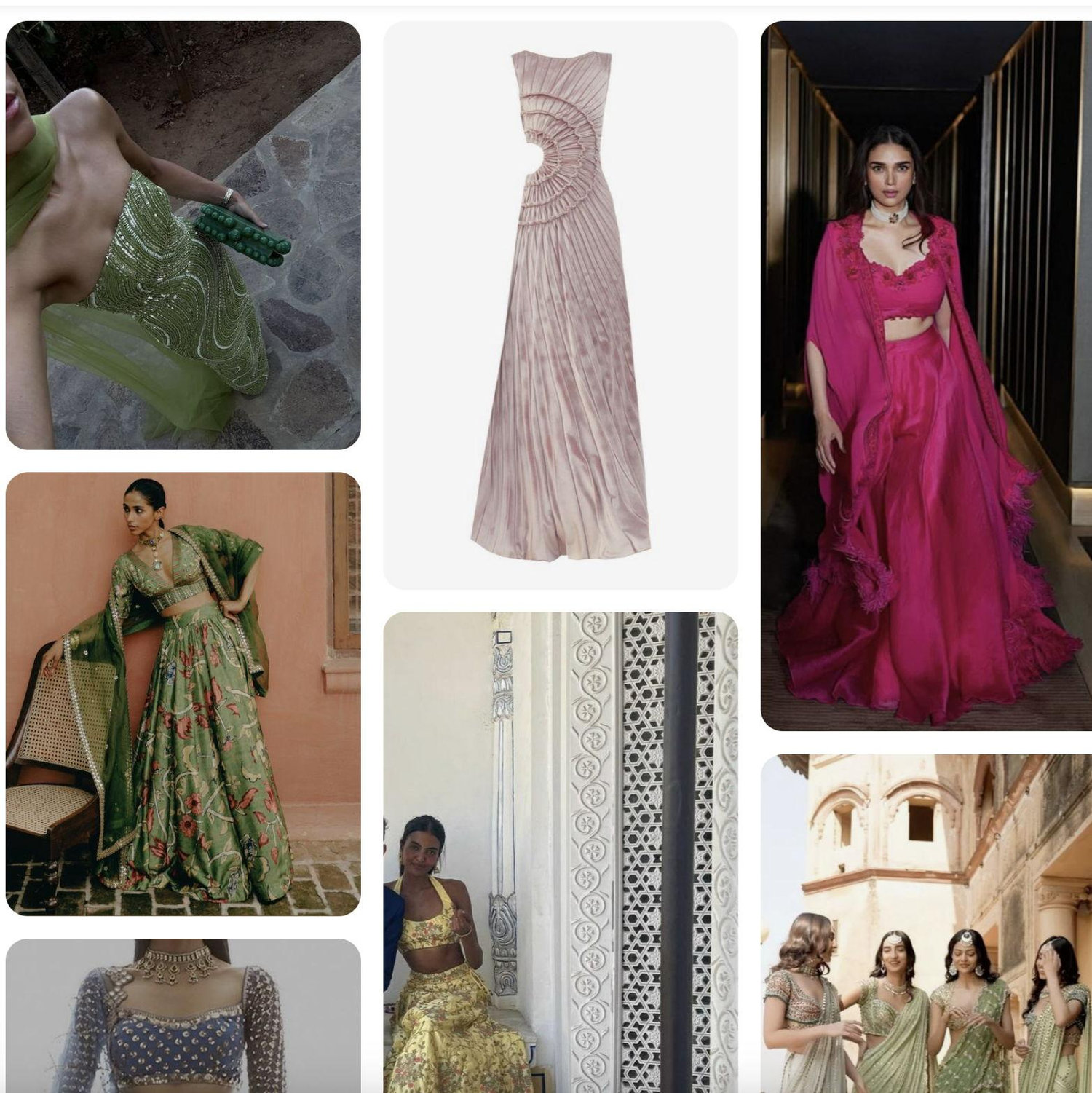 Women's reception inspo