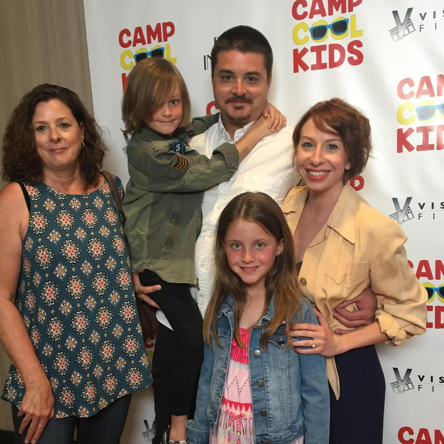Finn and our niece Sophia's first movie premiere