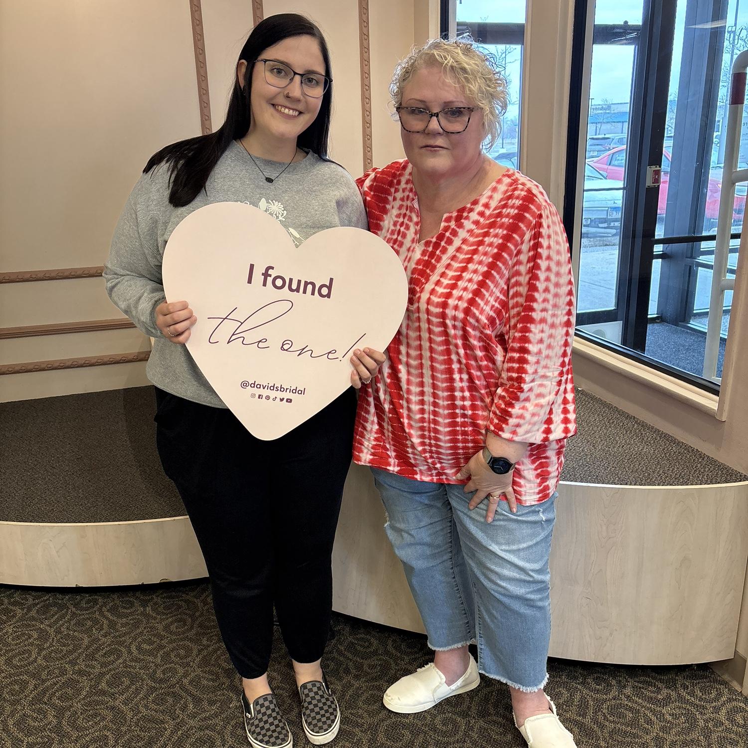 Found THE dress with Momma!