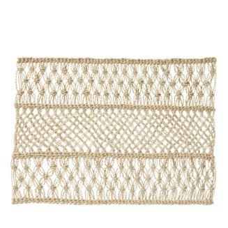 Macrame Placemat, Natural