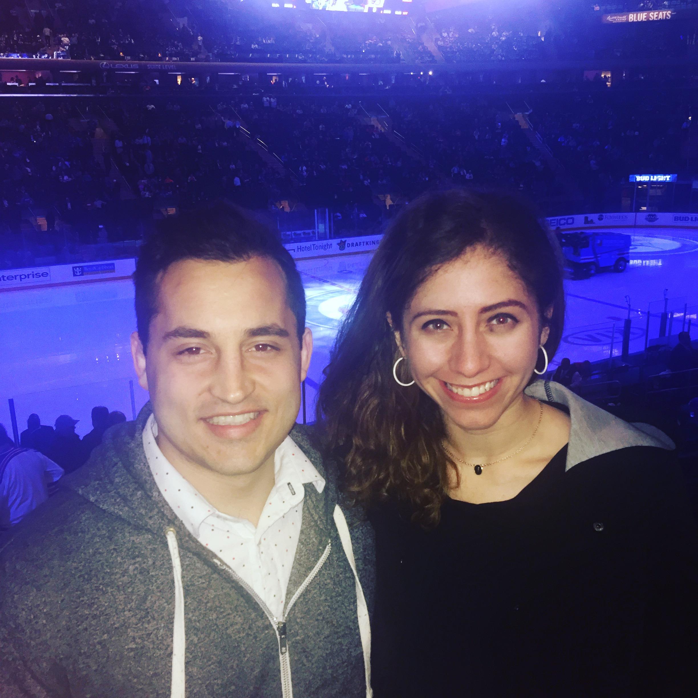 Seeing the NY Rangers at MSG 2017