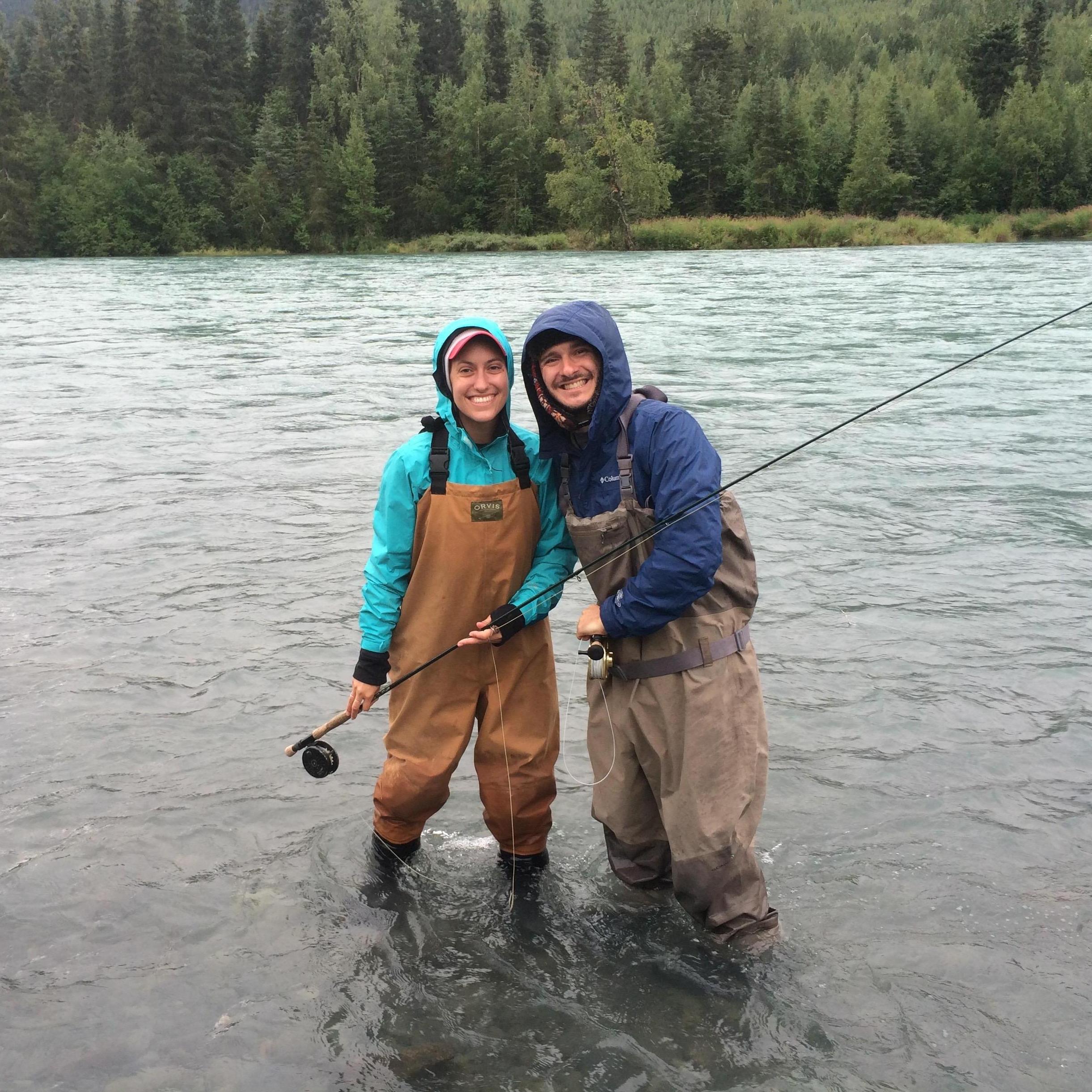 Fly-fishing in Alaska