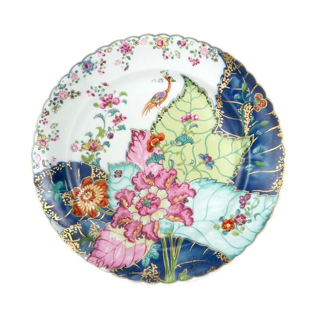 Mottahedeh Tobacco Leaf Bread & Butter Plate