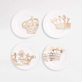 Kings Road Dessert Plate 4-Piece Set