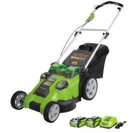 40V Cordless 20" Lawn Mower w/ 4.0 Ah and 2.0 Ah Battery