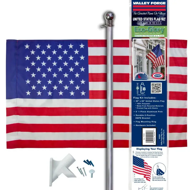 Valley Forge Flag 51"x62" Alum Pole Banner