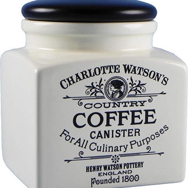 Charlotte Watson Country Collection in Cream Coffee Canister