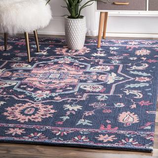 Dorla Floral Medallion Rug