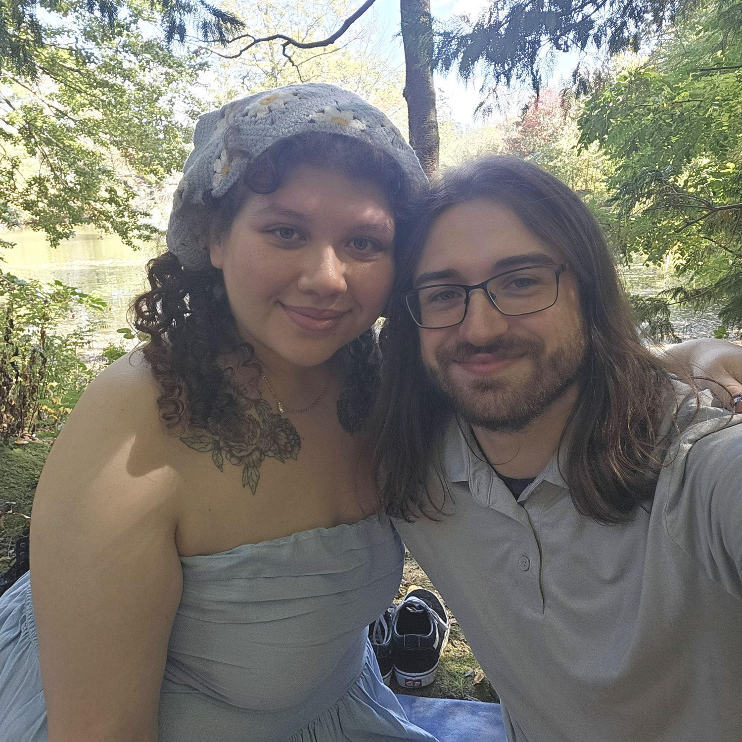 Our first picnic and first bear encounter