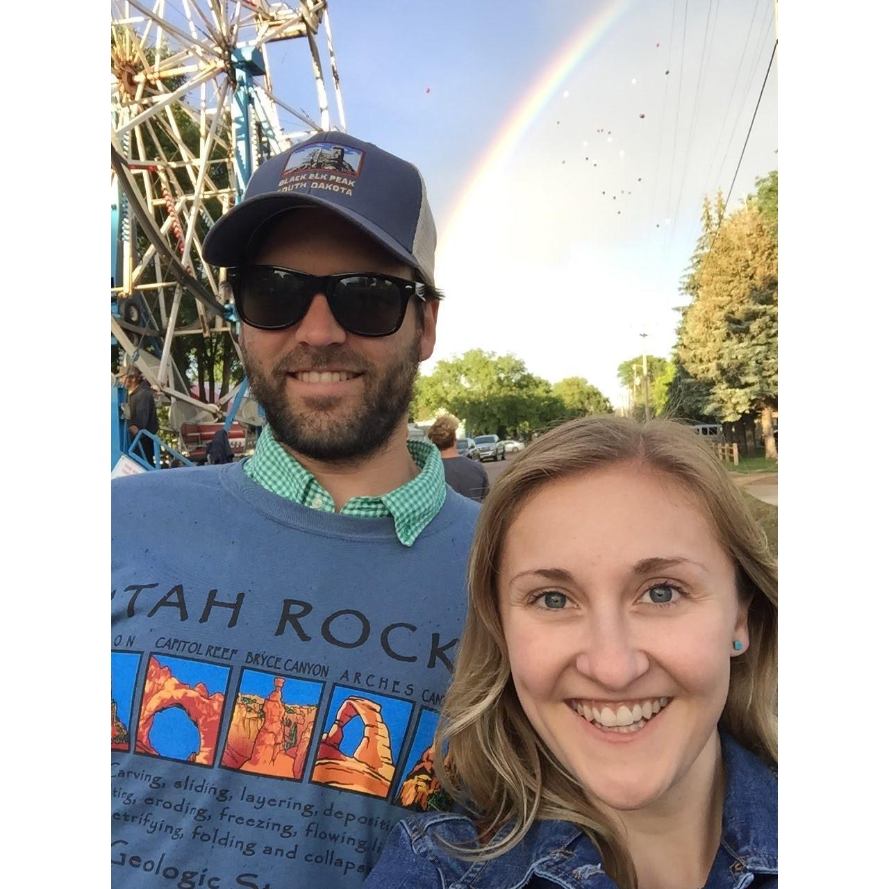 Carrie and Christopher at Tabor Czech Days, circa 2017.