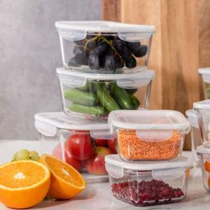 Set of 5 Small Glass Food Storage Boxes - Naaman