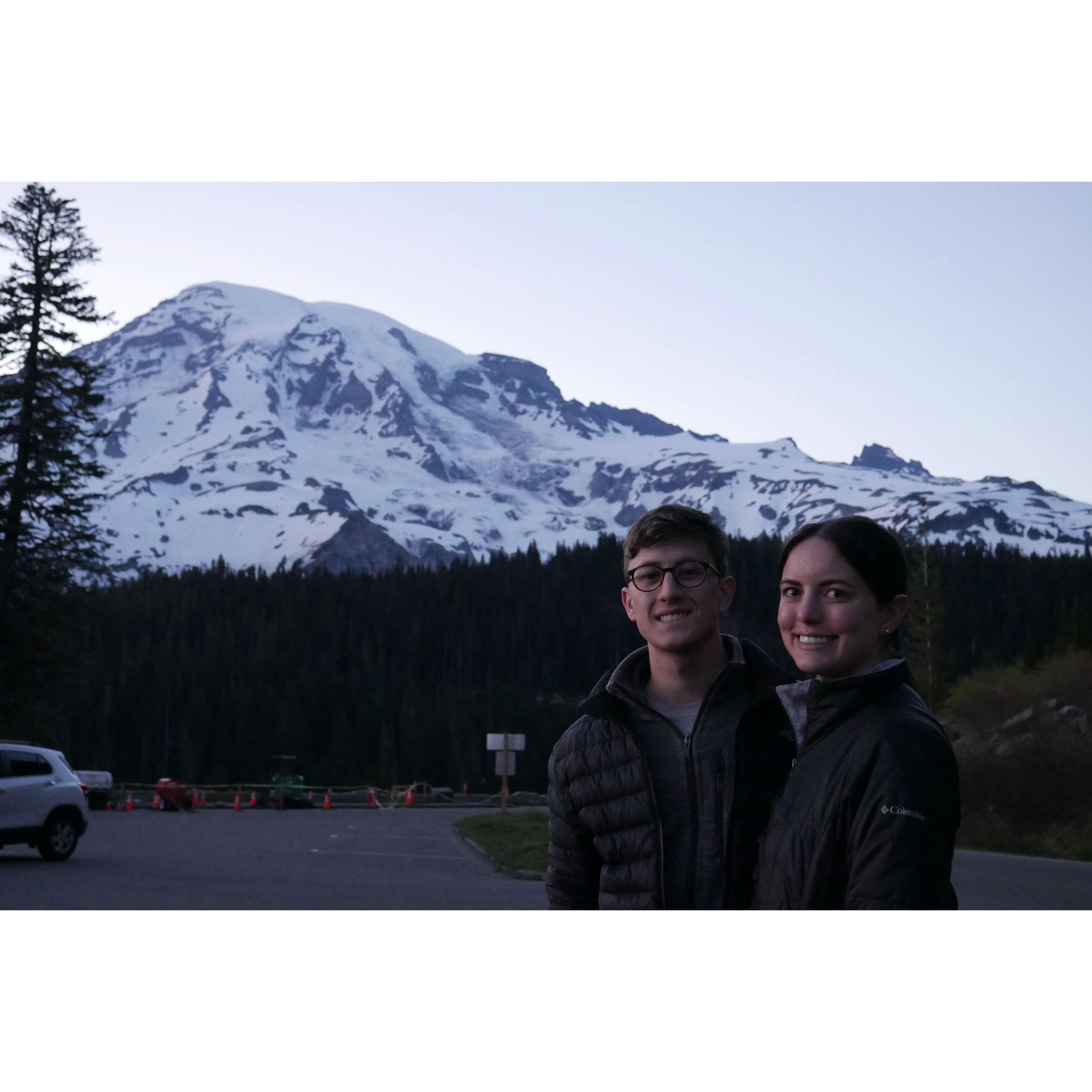 Camping at Mount Rainier National Park - 2023