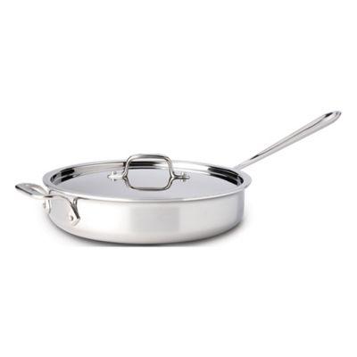 All-Clad Stainless Steel 3-Quart Covered Saute Pan