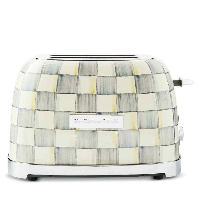 MacKenzie-Childs Mocha Check 2 Slice Toaster