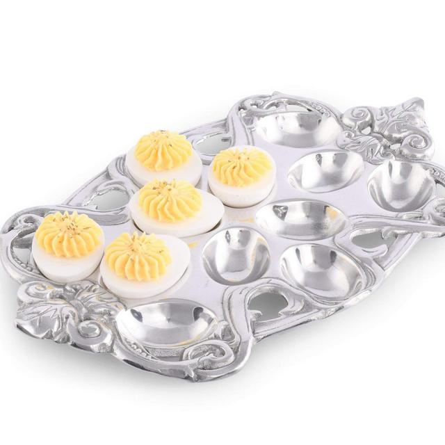 Fleur-De-Lis Deviled Egg Holder