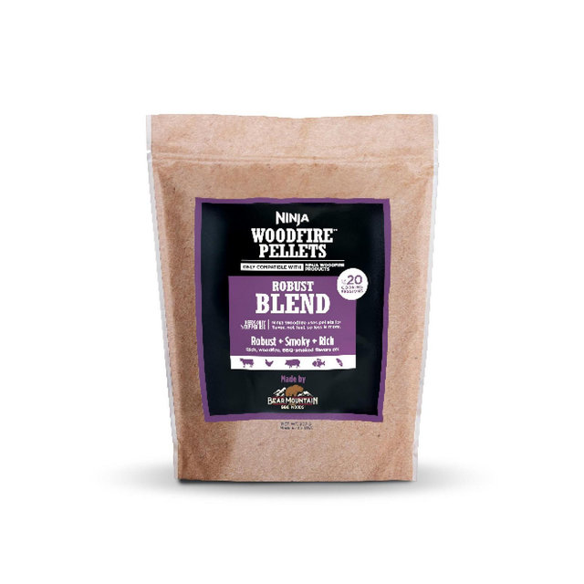 Ninja Wood fire Pellets, Robust Blend 2-LbS Bag, Upto 20 Cooking Sessions, XSKOP2R