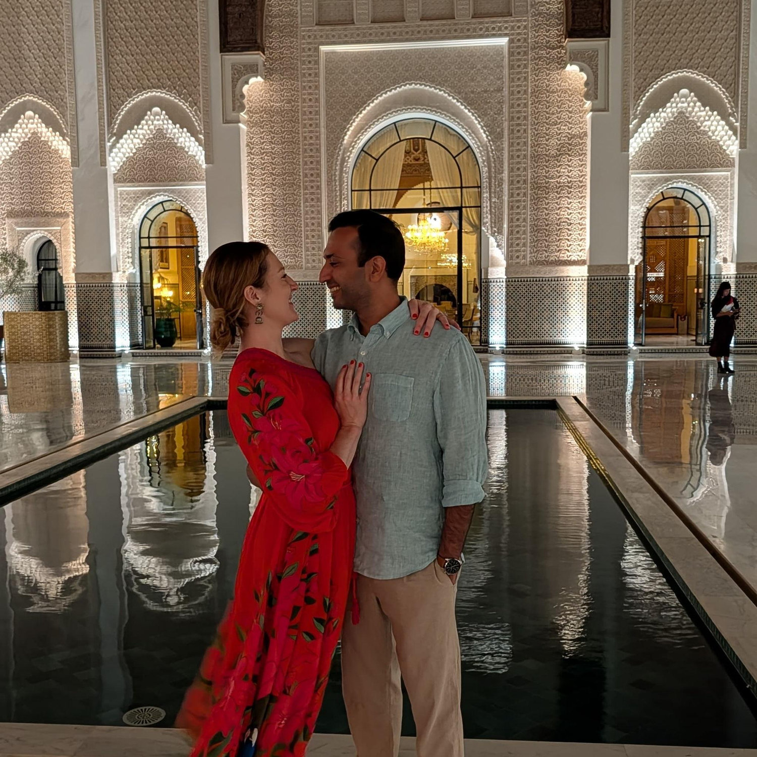 Nitesh's brother, Nakul, deserves all the credit for insisting we do a mini-photoshoot while in Marrakech, Morocco for a family wedding.