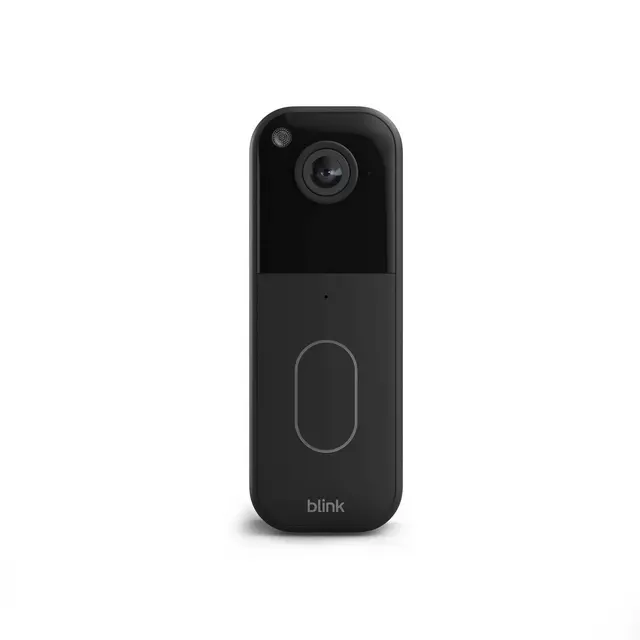 Blink Video Doorbell with Head-to-toe HD view, Two-year Battery Life, and Simple Setup, Required Sync Module not included - Black