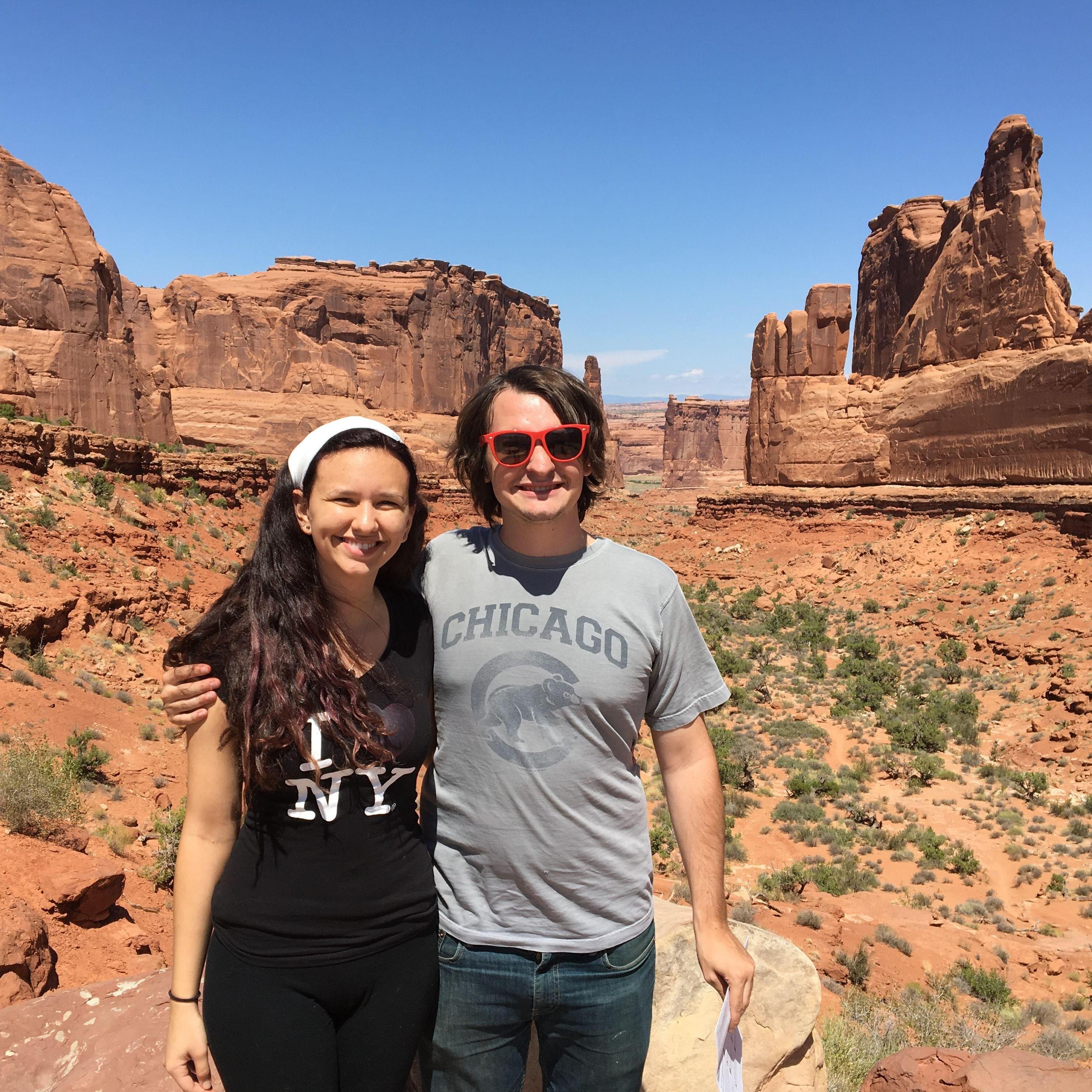 Stopping in Utah during our 30 hour drive to move me to Los Angeles! 2016