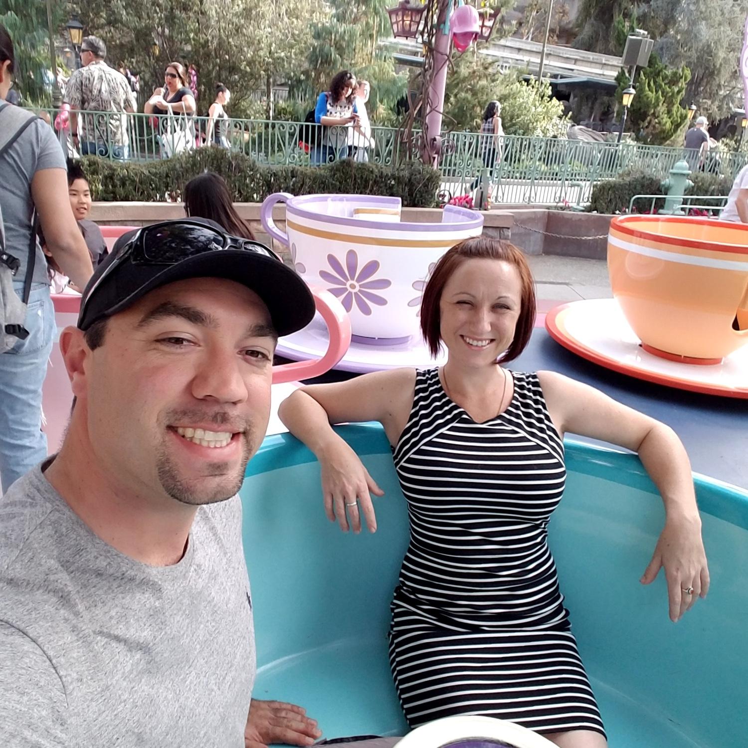 This was our first trip together. Disneyland for Sarah’s birthday.