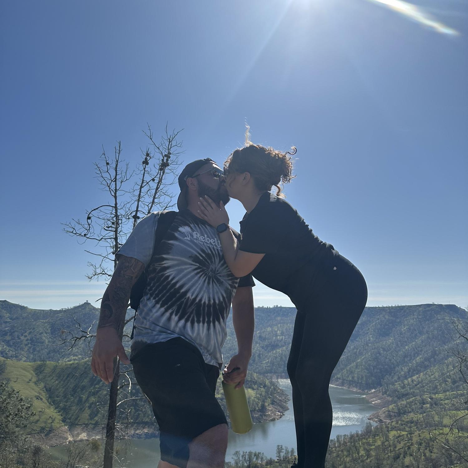Always down for a hike!