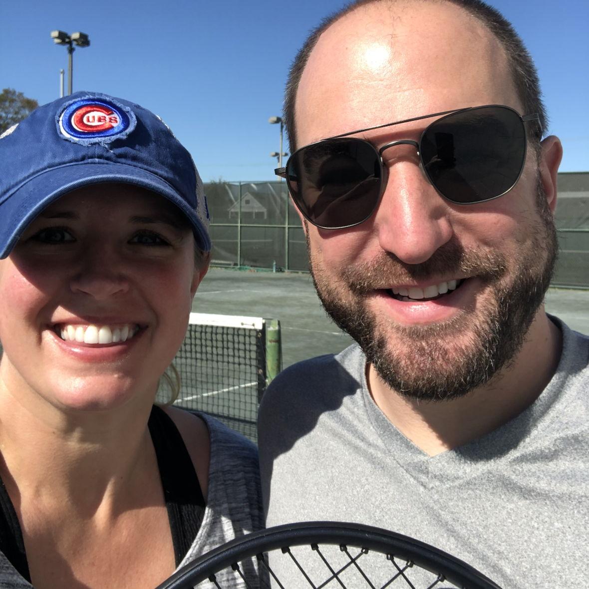 Very very hot tennis date