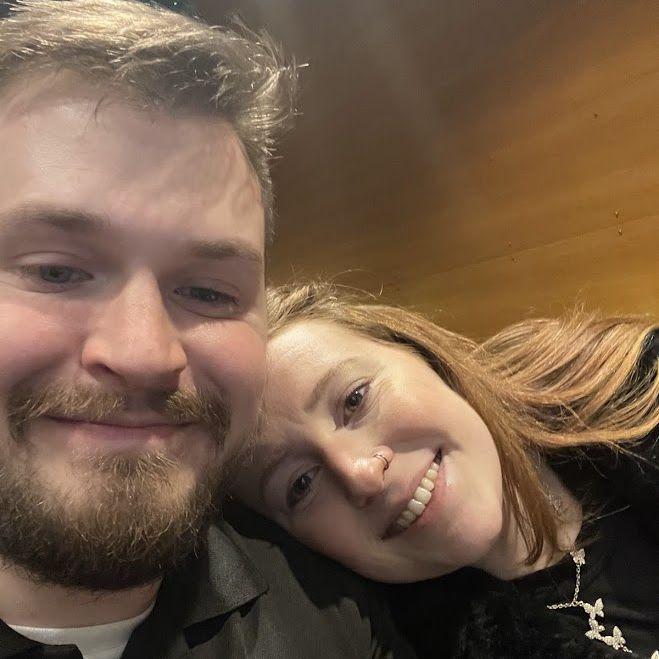 Our first date after Willow was born!