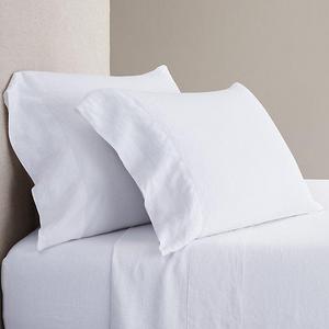 Restoration Hardware Stonewashed Belgian Linen Sheet Set