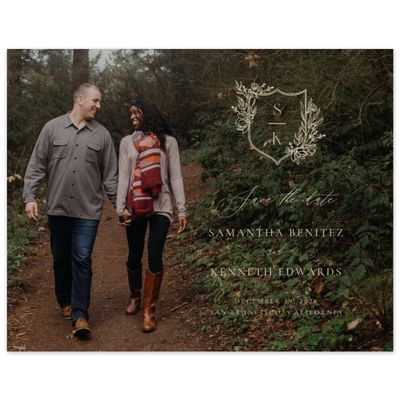 Sand, Beige Wedding Digital Save the Date - Serrano Photo