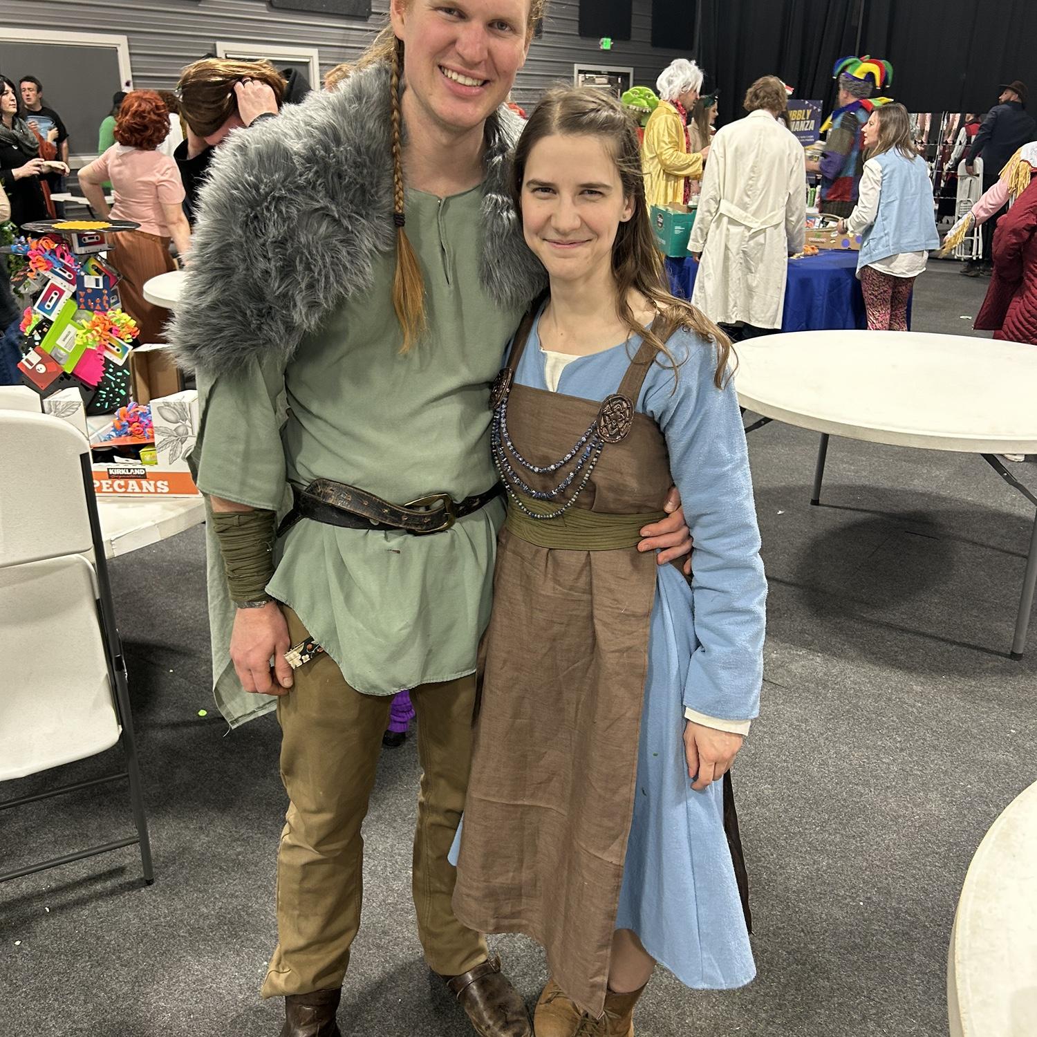 BPCT Fundraiser banquet 2024 - this year Elisha hosted a Vikings themed table.