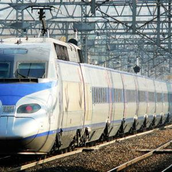 Speed Train from Seoul to Busan for Two